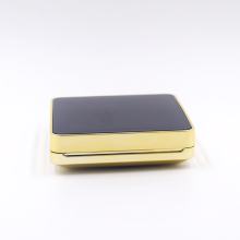 square luxury powder puff air cushion case empty bb cushion powder case with mirror